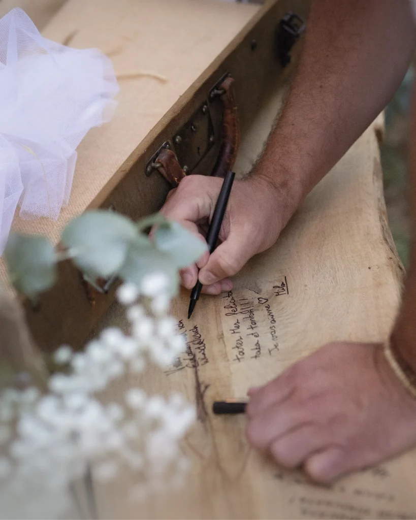 Mariage - livre d'or