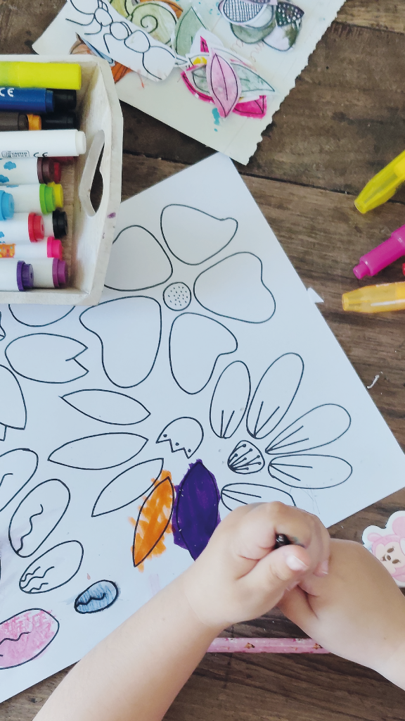 Journée du coloriage fleurs