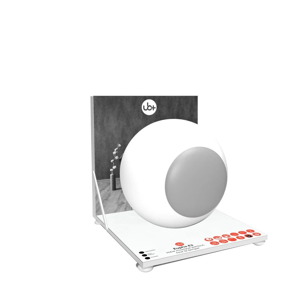 Présentoir enceinte